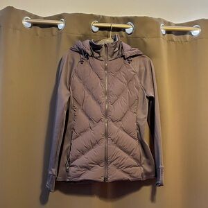 Athleta Inlet Quilted Purple Jacket - size small